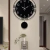 Horloge Murale Moderne en Métal